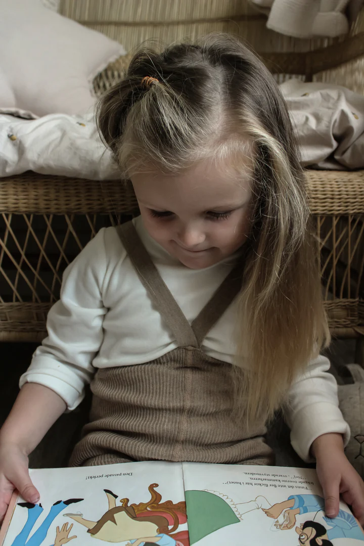 Silly Silas Footless Cotton Tights (GOTS) Peanut Blend – Bild 3