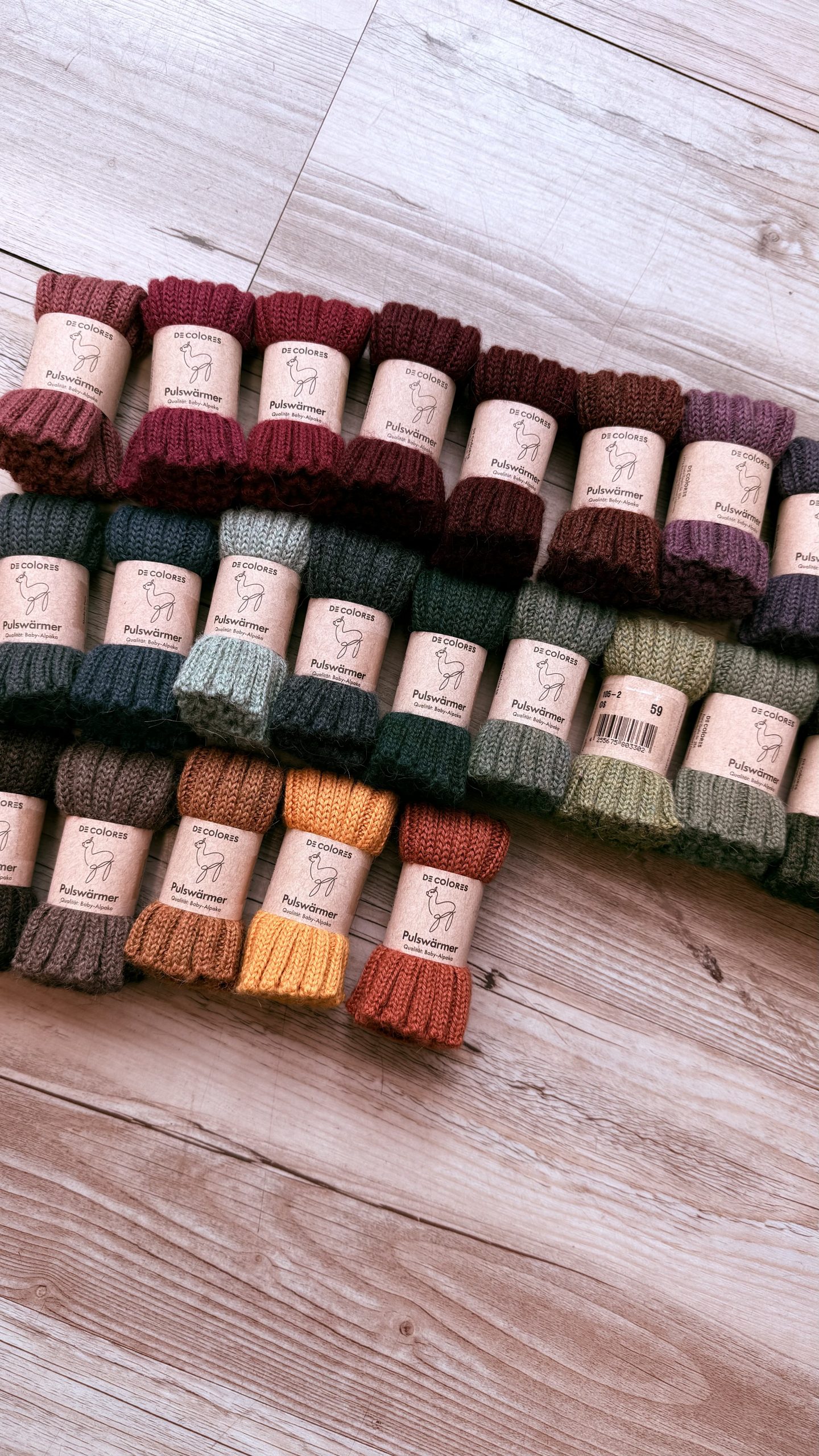 Decolores Pulswärmer Kinder / Stulpe Babys