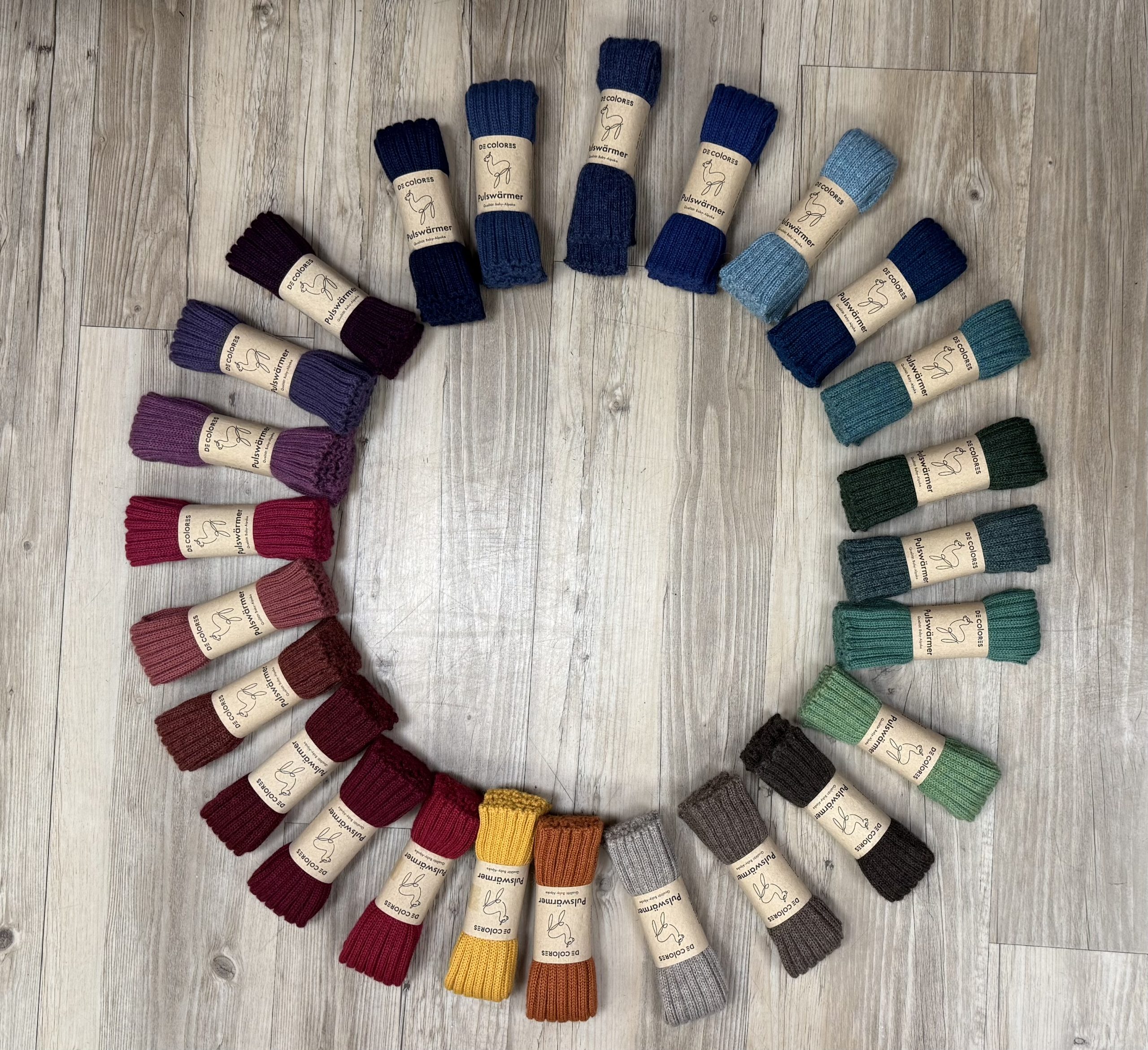 Decolores Pulswärmer Erwachsene / Stulpe Kinder