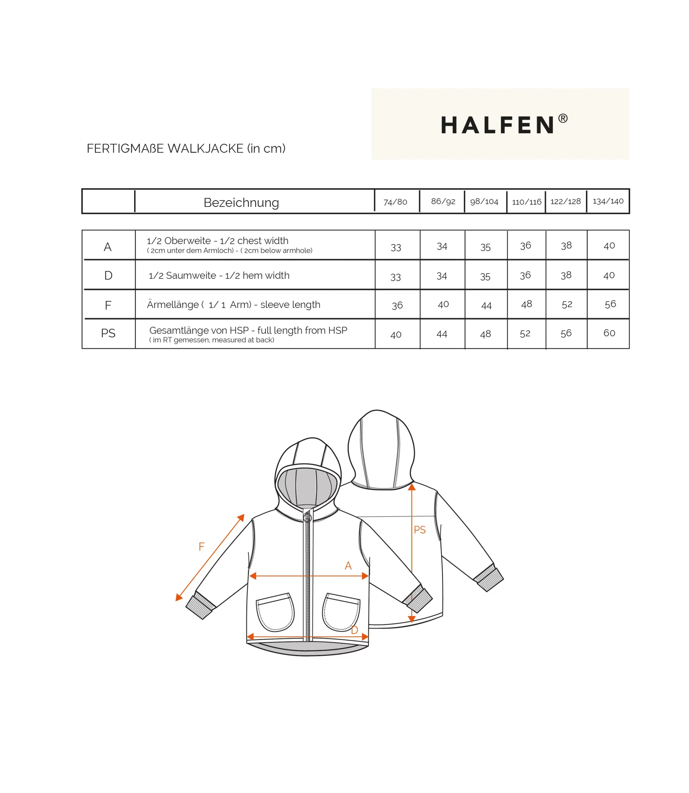 Halfen Walk-Jacke nuss – Bild 5