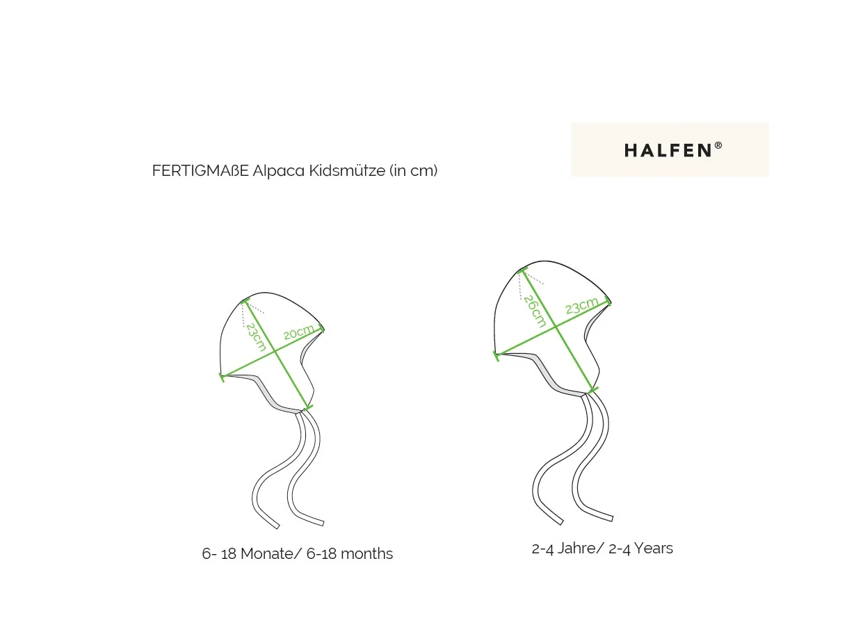 Halfen Struktur Strickmütze Alpaka – Bild 4