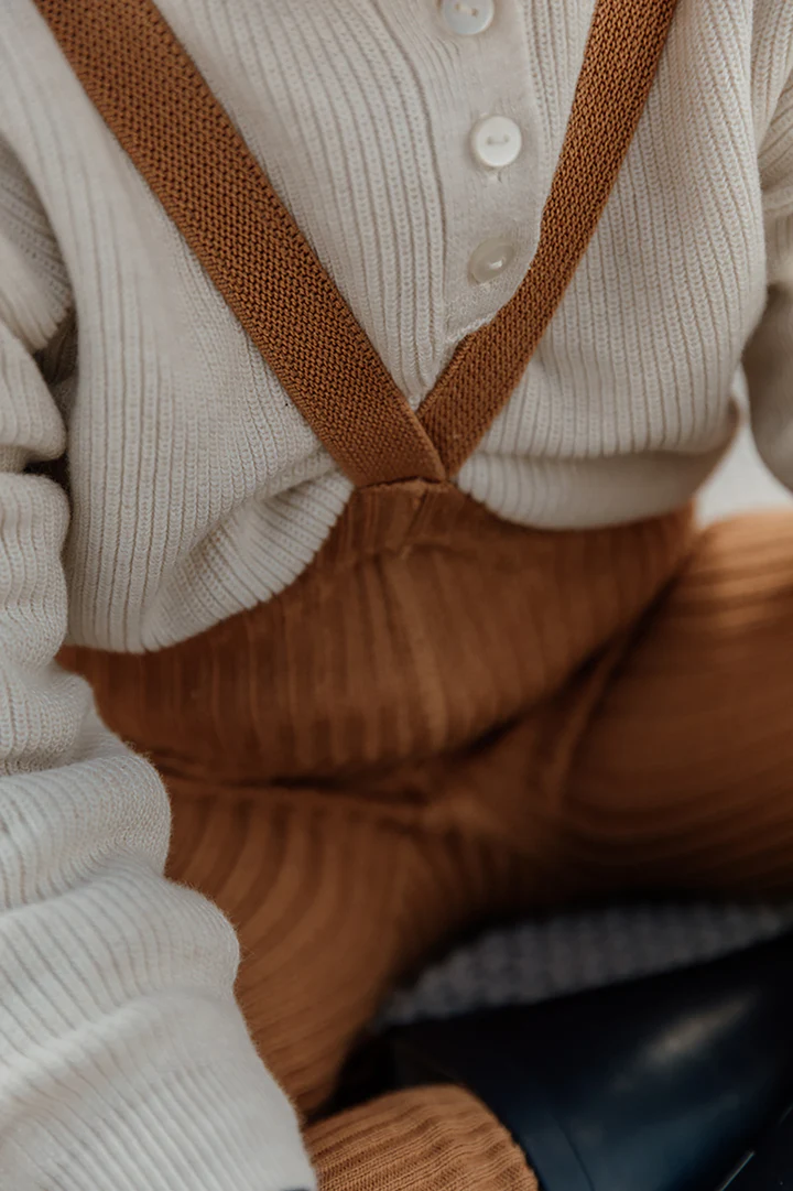 Silly Silas Hippy Footless (GOTS) Amber – Bild 2