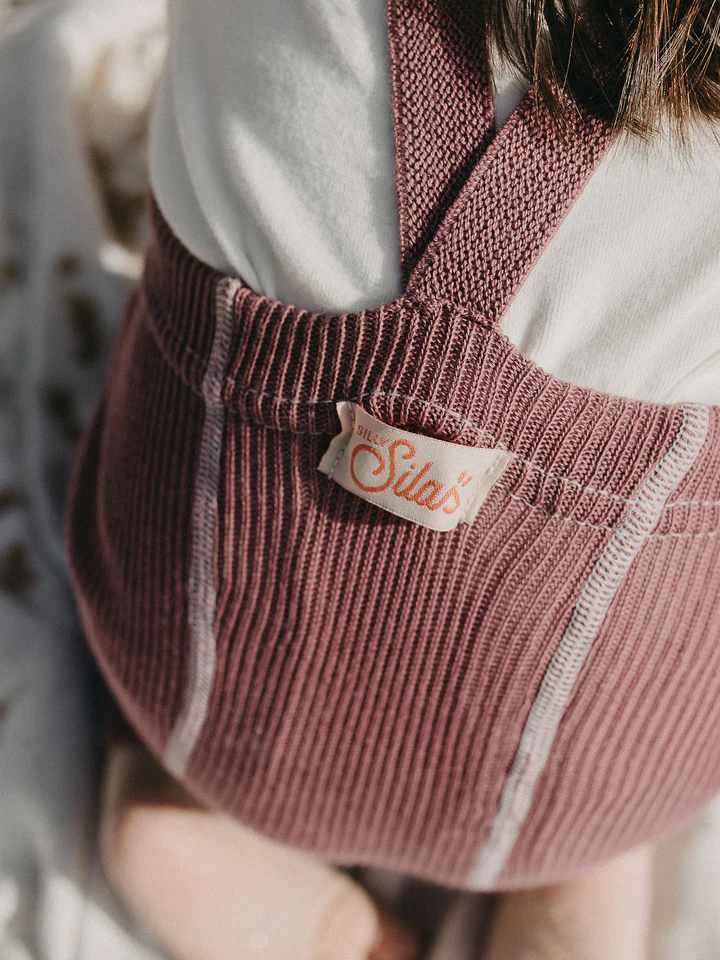 Silly Silas Footed Cotton Tights (GOTS) Acai Smoothie – Bild 3