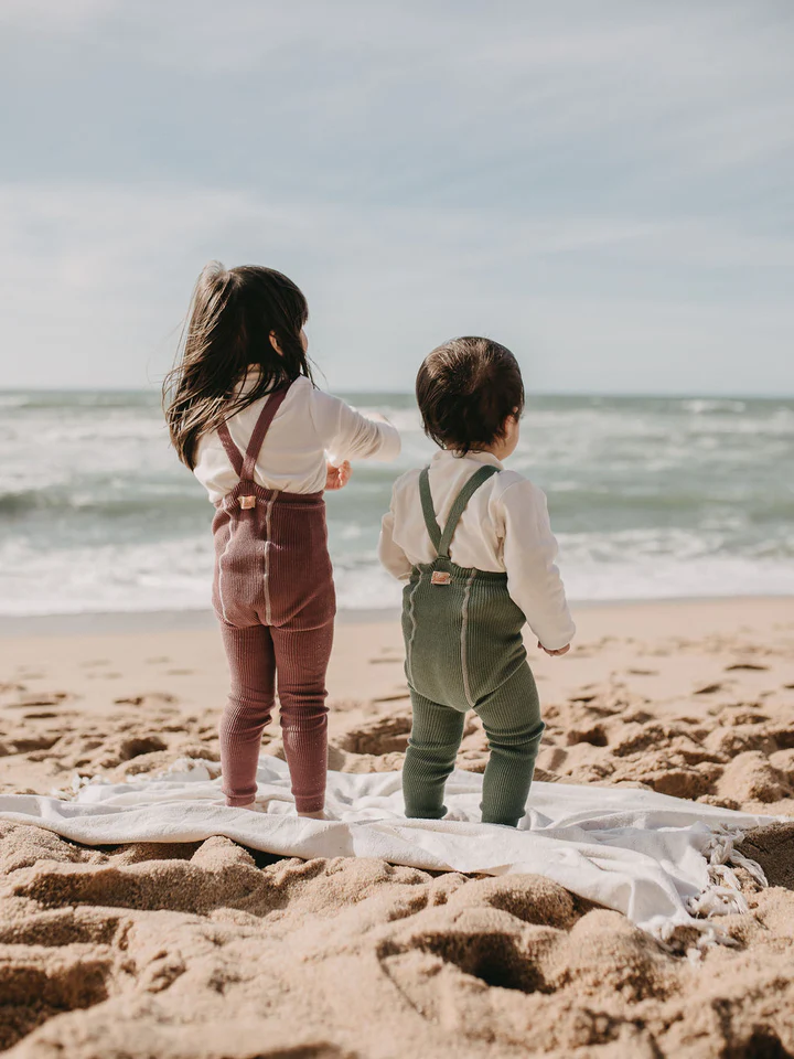 Silly Silas Footed Cotton Tights (GOTS) Acai Smoothie – Bild 4