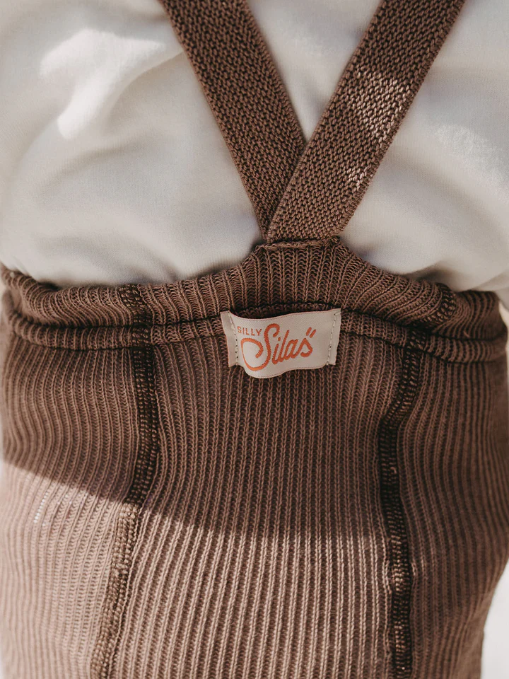 Silly Silas Footless Cotton Tights (GOTS) Granola – Bild 2