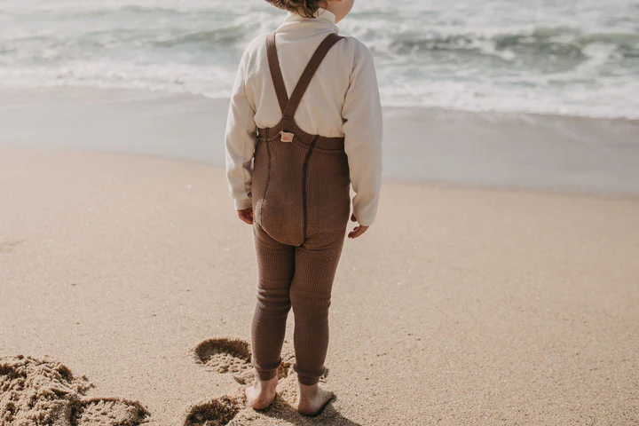 Silly Silas Footless Cotton Tights (GOTS) Granola – Bild 5