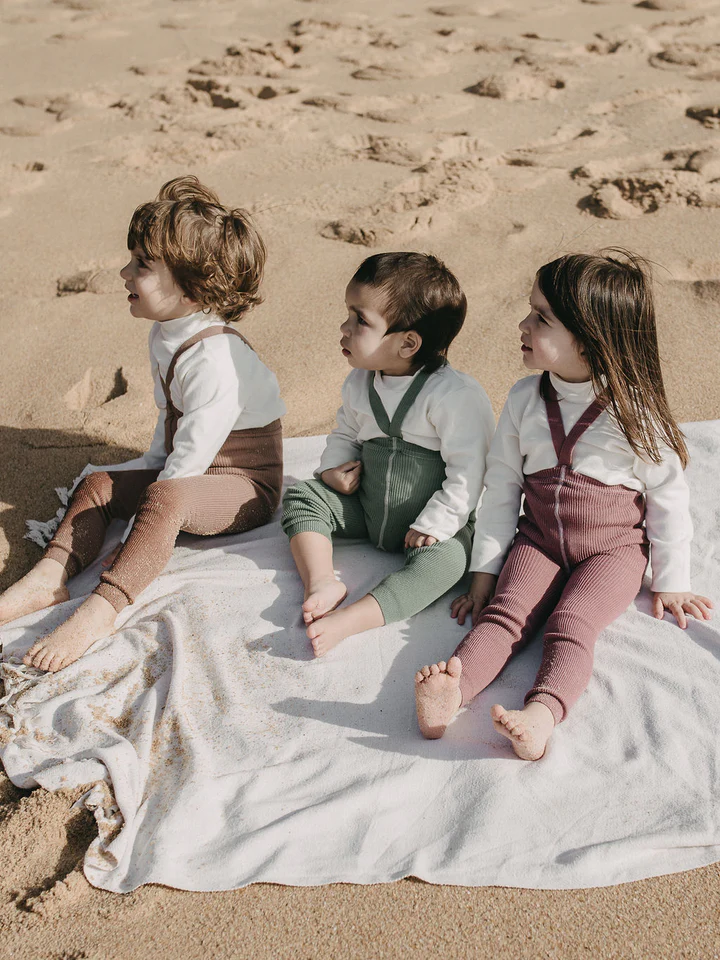 Silly Silas Footed Cotton Tights (GOTS) Matcha Oat Latte – Bild 6