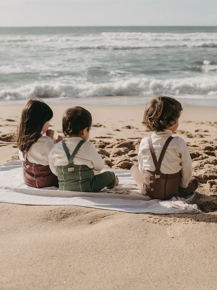 Silly Silas Footless Cotton Tights (GOTS) Granola – Bild 6