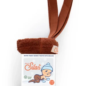 Silly Silas Teddy Footed Cinnamon