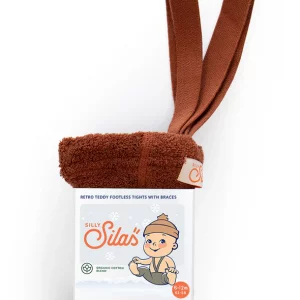 Silly Silas Teddy Footless Cinnamon