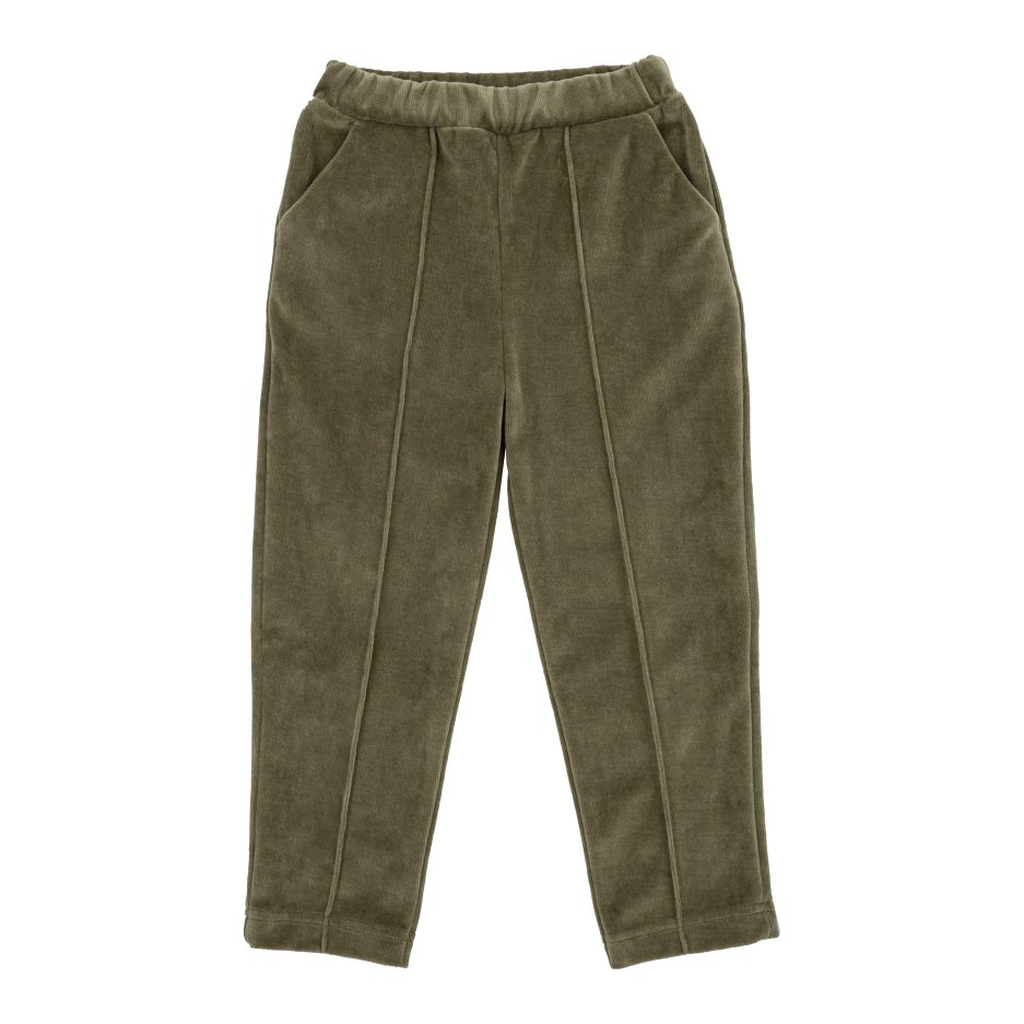 Wooly Organic VELOUR Hose - Olive