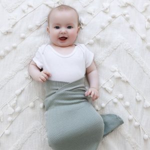 Cocoo•me Baby-Cocoon – Pucksack, Strampelsack und Schlafsack in Einem (salbei)