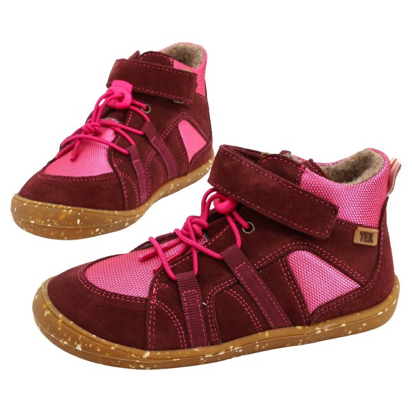 Develab Barfußschuhe MidCut Sporty Warm + TEX Fuchsia