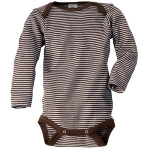 Cosilana Langarmbody braun/natur