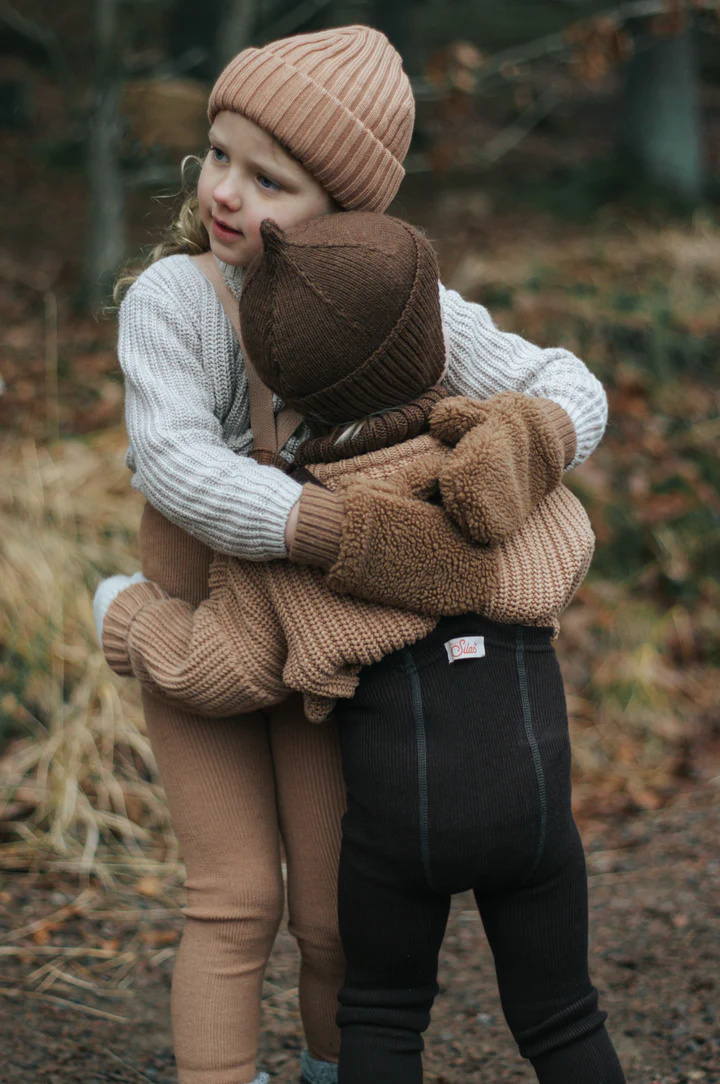 Silly Silas Wooly Footless Espresso Brown – Bild 7