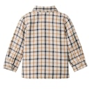 People wear organic Warmes Flanellhemd hellbeige kariert – Bild 3