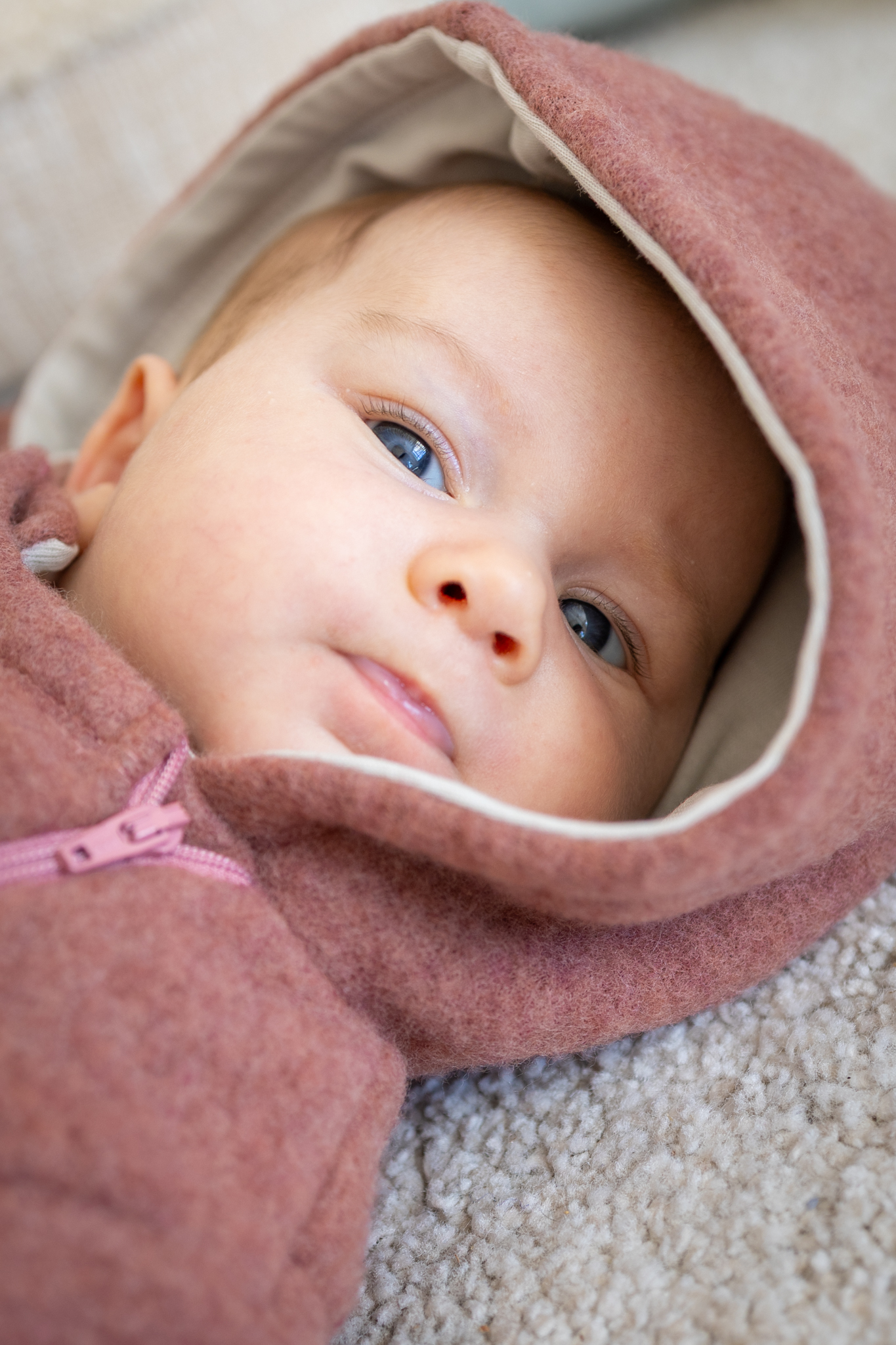 Popolini Wollfleece Overall Baby – Bild 12