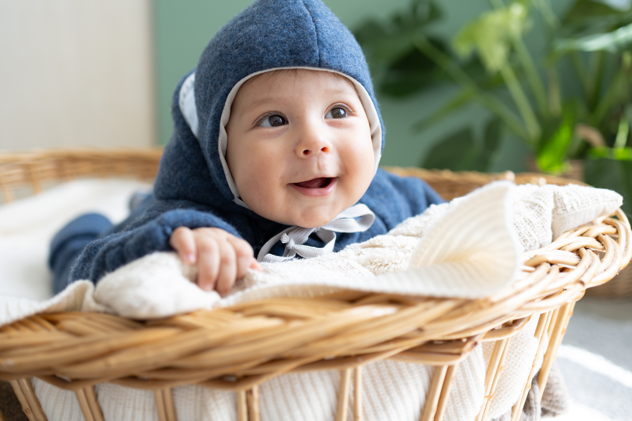 Popolini Wollfleece Overall Baby – Bild 18