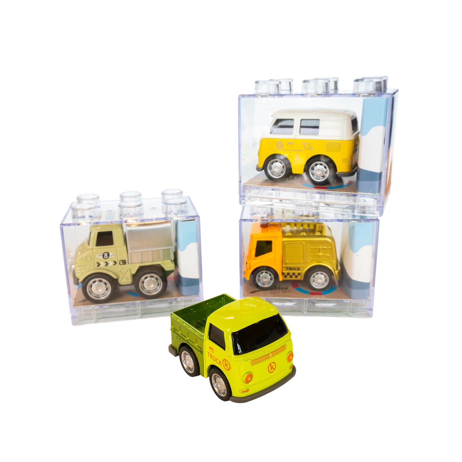 Rookies Spielfahrzeuge Pull Back Nutzfahrzeuge – Bild 5