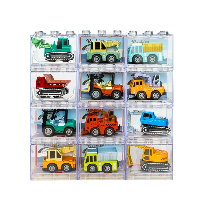 Rookies Spielfahrzeuge Pull Back Baufahrzeuge