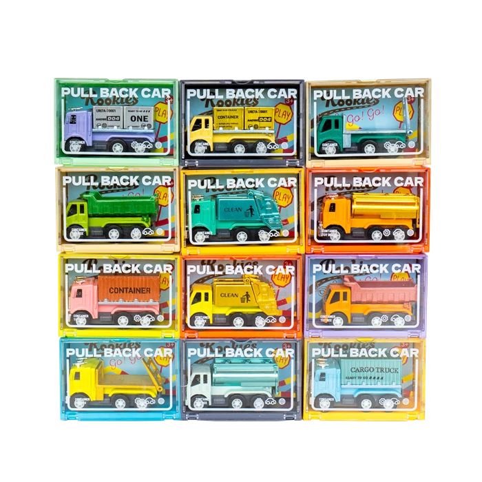Rookies Spielfahrzeuge Pull Back LKW