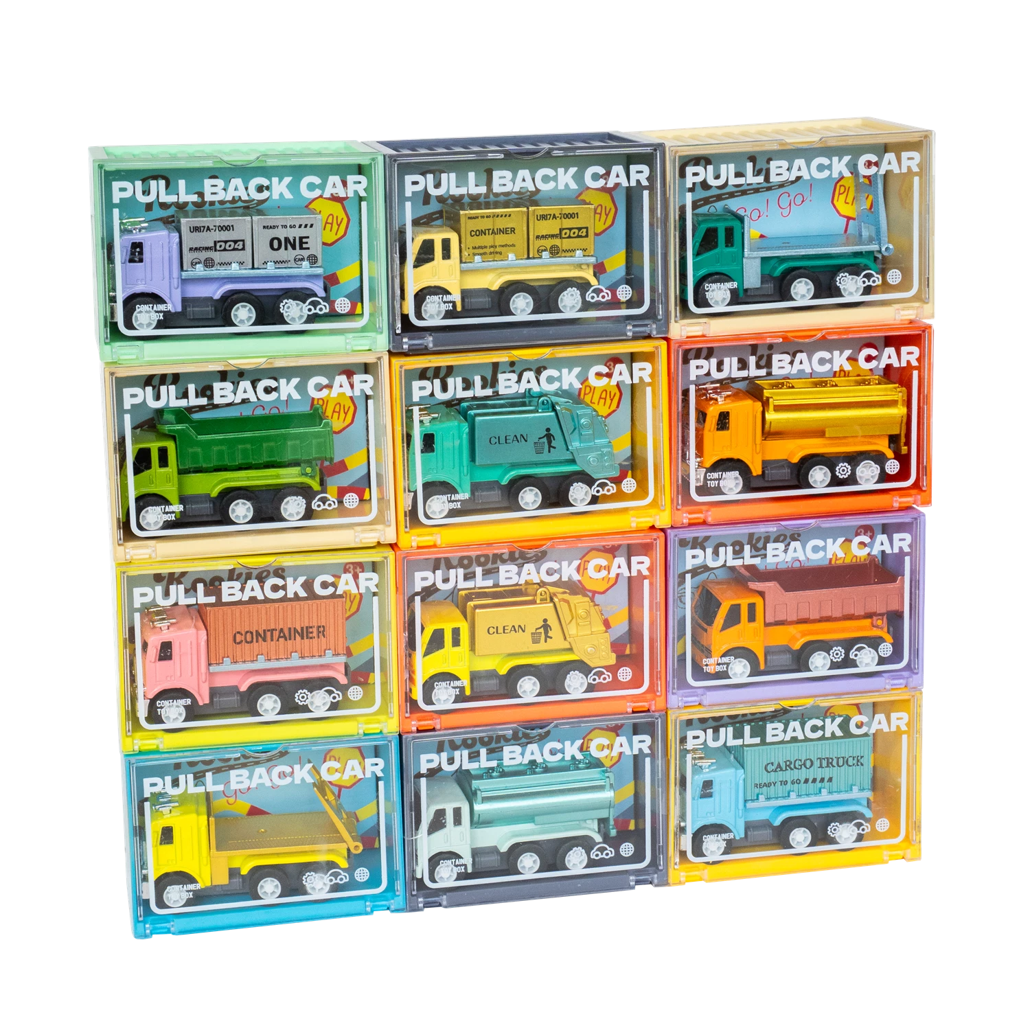 Rookies Spielfahrzeuge Pull Back LKW – Bild 6