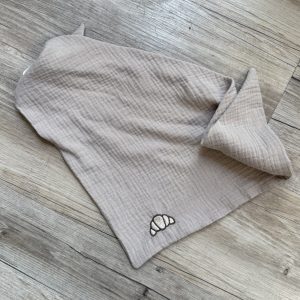 Melots Halstuch dunkelbeige "Croissant"