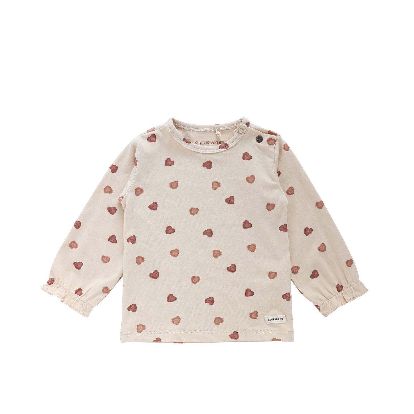 Your wishes Langarmshirt Herz