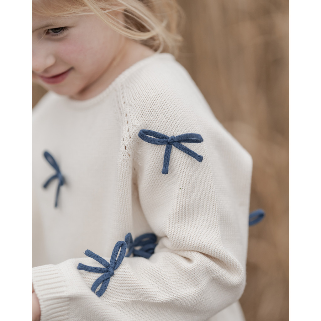 Hanevild Strickpullover mit Schleifendetail – Bild 18