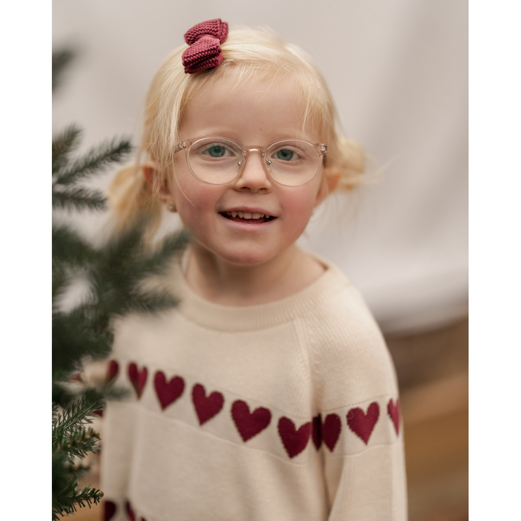 Hanevild Strickpullover mit Herzen – Bild 9