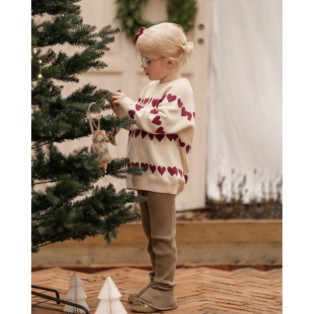 Hanevild Strickpullover mit Herzen – Bild 15