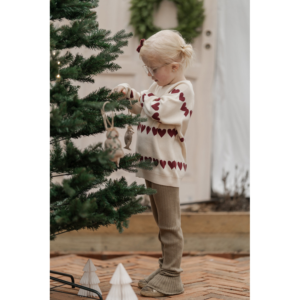 Hanevild Strickpullover mit Herzen – Bild 8