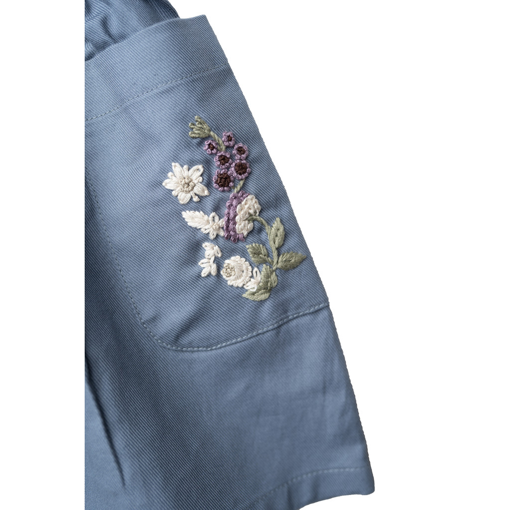 Hanevild Rock mit Stickblumen – Bild 3