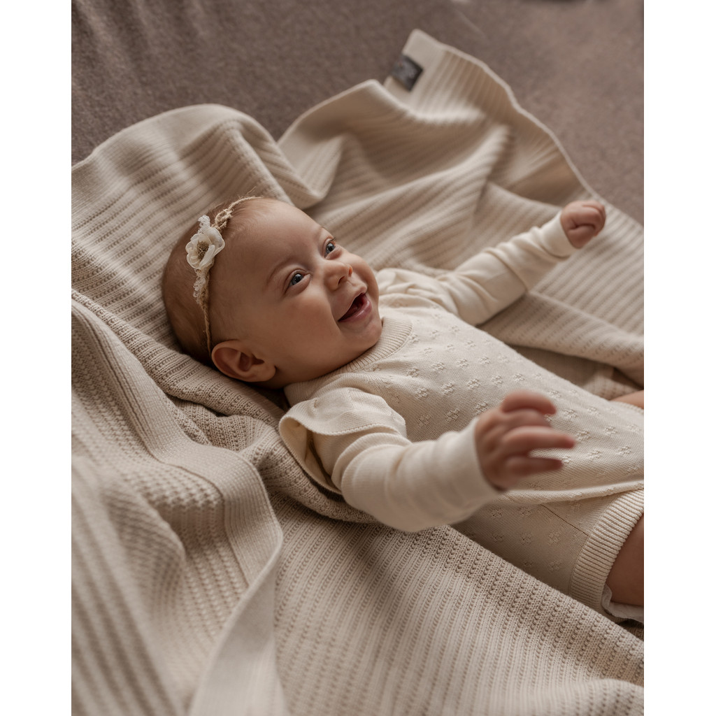 Hanevild Strickbody mit Rüschen – Bild 5