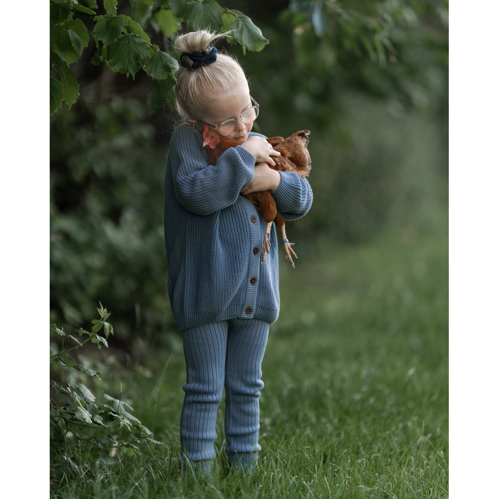 Hanevild Strickjacke mit handbesticktem Hahn – Bild 9