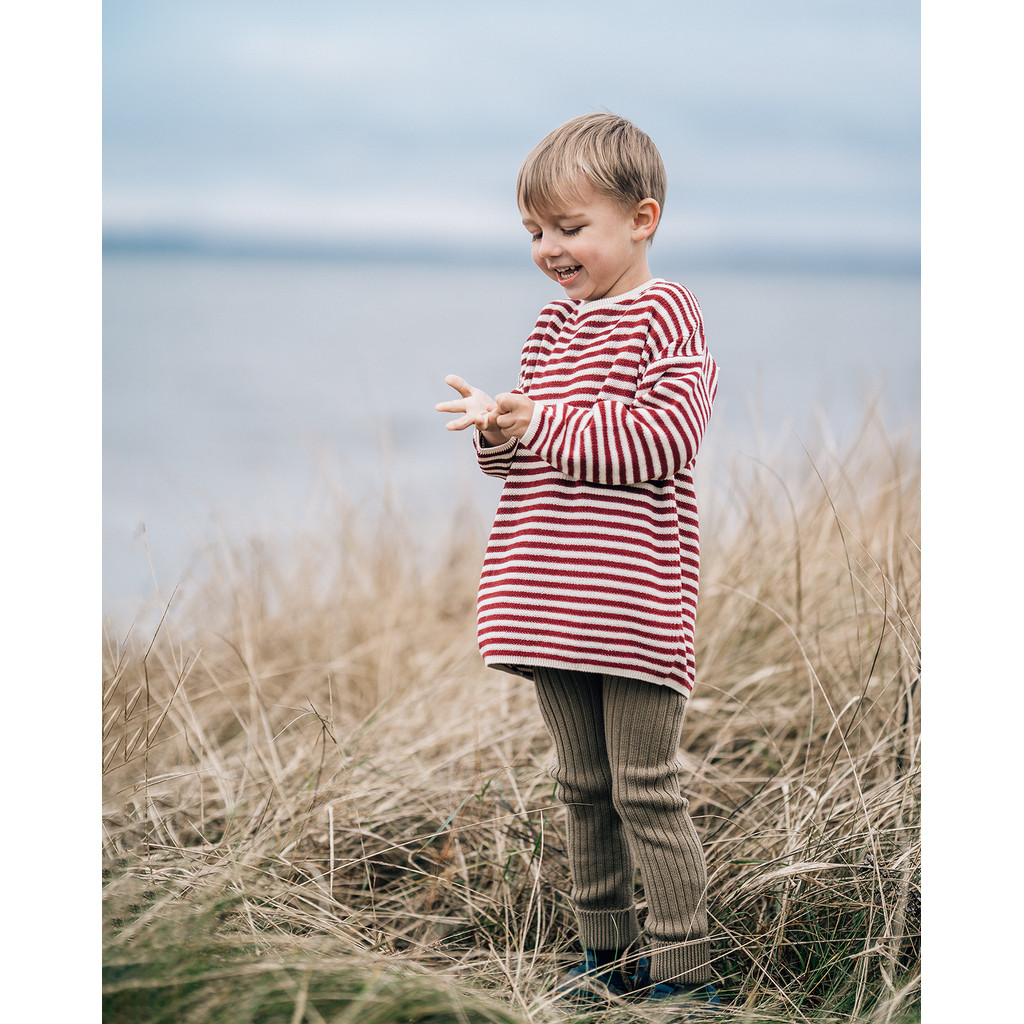 Hanevild Strickpullover gestreift – Bild 4