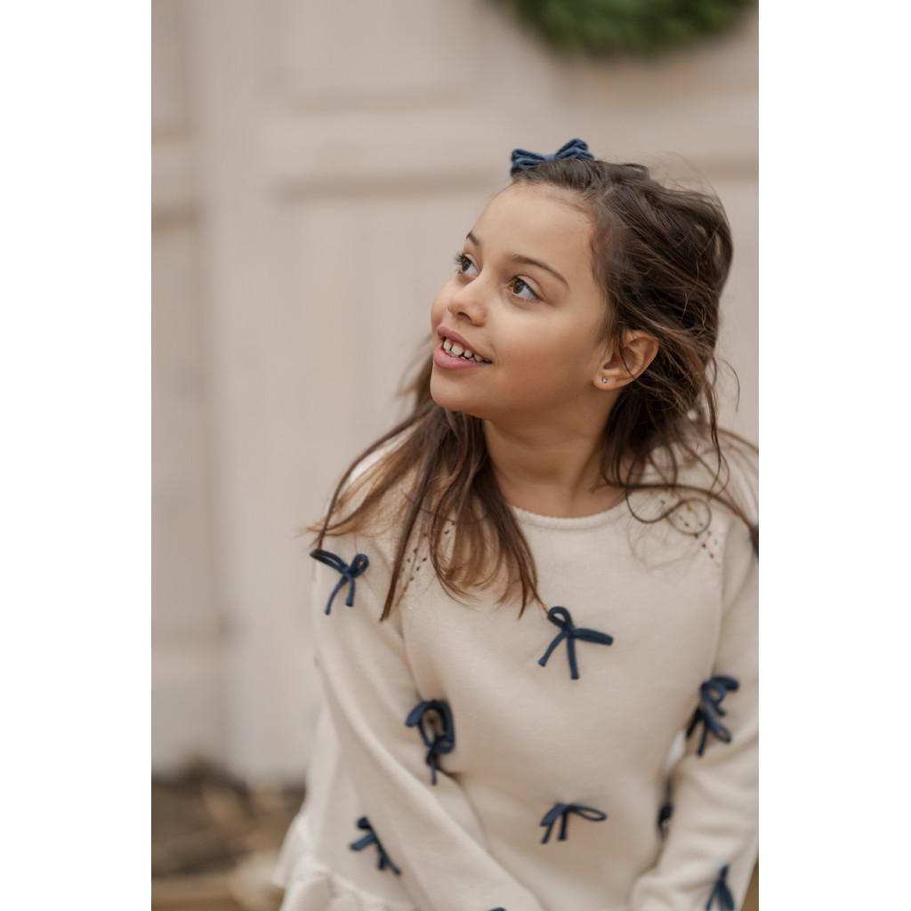 Hanevild Strickpullover mit Schleifendetail – Bild 14