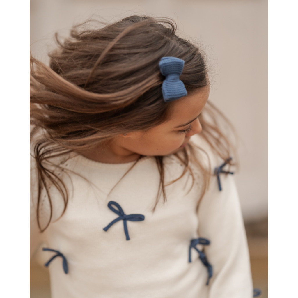 Hanevild Strickpullover mit Schleifendetail – Bild 11