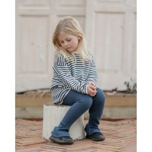 Hanevild Strickleggings mit ausgestelltem Bein