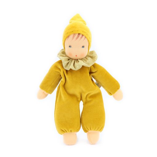 Nanchen Puppe Nani goldgelb – Bild 2