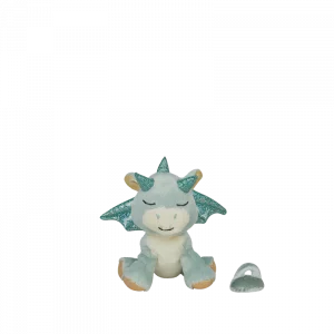 Olli&Ella Binky Dragon VOLT green