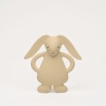 Moonie Beißring Hase"Natural Rubber Teether" - Sand