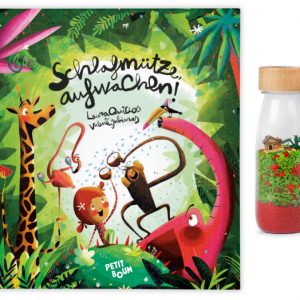 Petit Boum Sensory Bottle Drache inkl. Buch