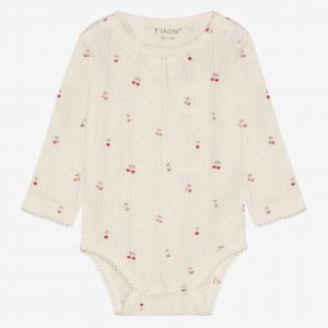 Fixoni - Langarmbody pointelle