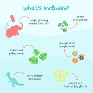 Glo Pals Fun Fillers - Safari – Bild 5