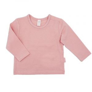 Maximo MINI-Shirt, langer Arm, Jersey Schulterverschluss (rosé)