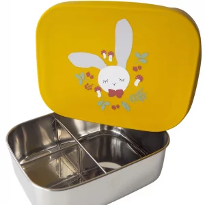 Kikadu Brotdose Hase Mustard