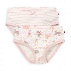 People wear organic Slips 2er Pack mit Katzenprint