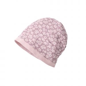 People wear organic Wendemütze Veilchen