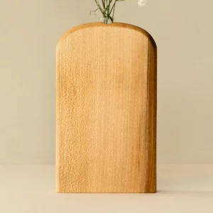 Wooden Story flache Blumenvase Nr.04